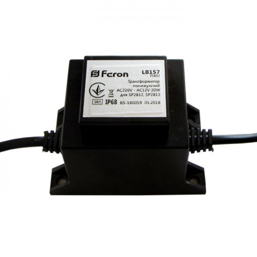 Понижуючий трансформатор Feron LB157 20Вт IP68