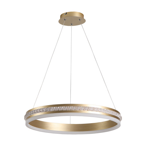 Светодиодная люстра Feron AL6610 SHINE LEVITATION 50Вт 4000K золото