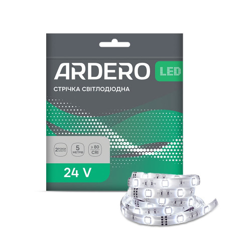 Світлодіодна стрічка Ardero LS812ARD 24В 6500K 50м