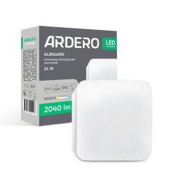 Світлодіодний накладний світильник Ardero AL806ARD 24Вт 5000K білий