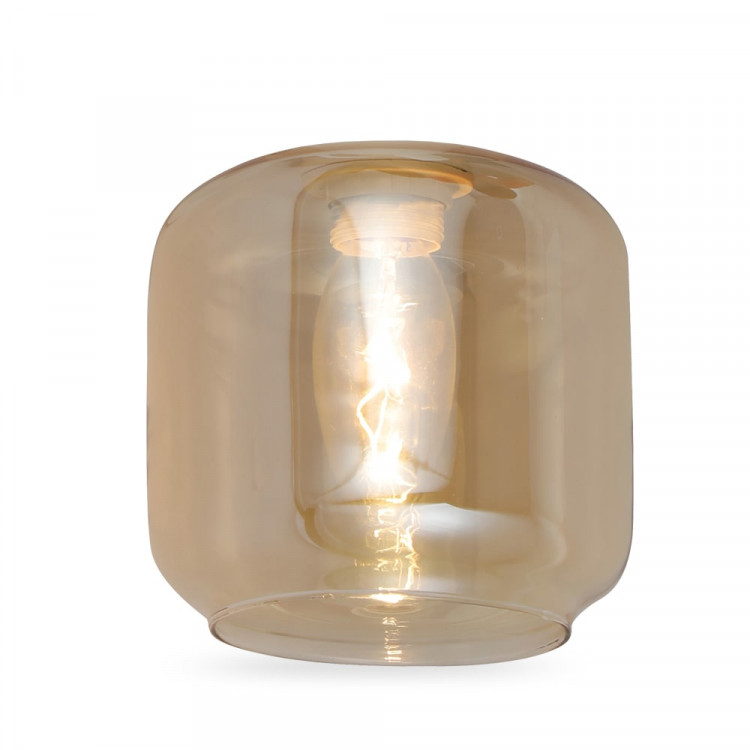 Стеклянный плафон янтарь для моделей Ardero BL1450-2, BL1460-2, BL1410-2, BL1411-2, BL1433-2 DENVER