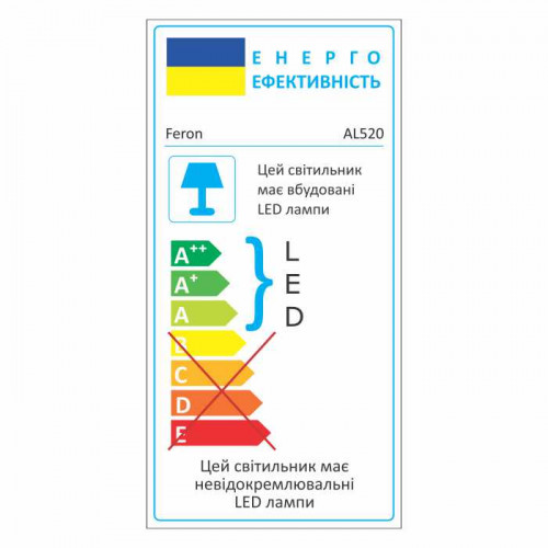 Светодиодный накладной светильник Feron AL520 7Вт 4000K белый