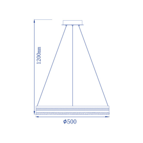 Светодиодная люстра Feron AL6610 SHINE LEVITATION 50Вт 4000K белый