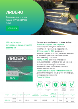 Ardero LS804ARD