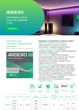 Ardero LS806ARD