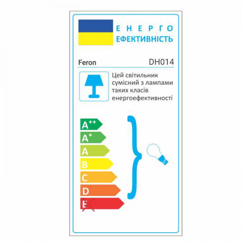 Архитектурный накладной светильник Feron DH014 GU10 под лампу черный