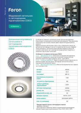 Feron CD833