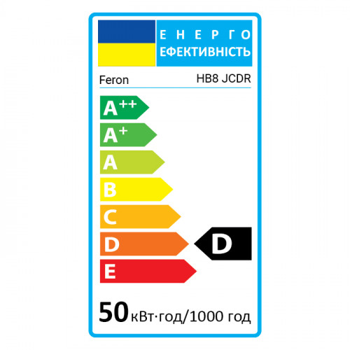 Галогенная лампа Feron HB8 JCDR 50Вт