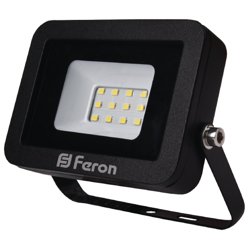 Светодиодный прожектор Feron LL-851 10Вт 6400K черный