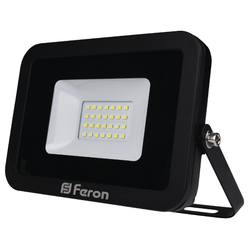 Светодиодный прожектор Feron LL-853 30Вт 6400K черный