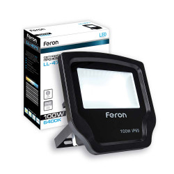 Светодиодный прожектор Feron LL-471 100Вт 6400K черный