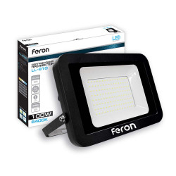 Светодиодный прожектор Feron LL-810 100Вт 6400K черный