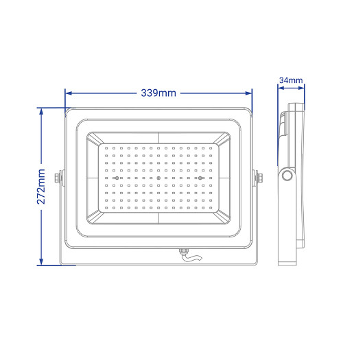 Светодиодный прожектор Feron LL-923 150Вт 6400K черный