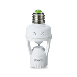 Датчик движения Feron SEN127 с цоколем Е27