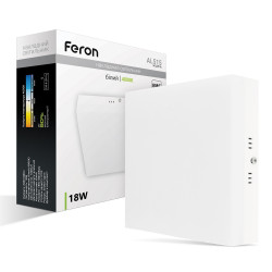 Светодиодный накладной светильник Feron AL515 18Вт 4000K белый