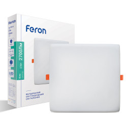 Светодиодный встроенный светильник Feron AL704-S 27Вт 4000K белый