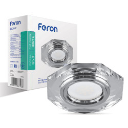Встроенный светильник Feron 8020-2 под лампу с подсветкой