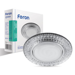 Встроенный светильник Feron CD4020 под лампу с подсветкой