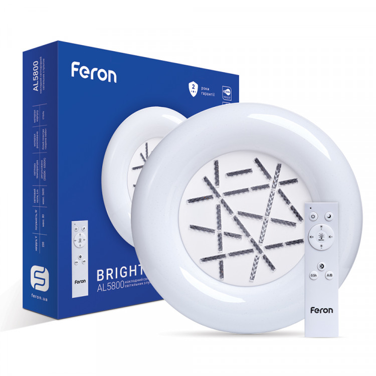 Светодиодный накладной светильник Feron AL5800 BRIGHT 80Вт