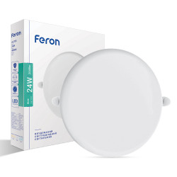 Світлодіодний вбудований світильник Feron AL705 24Вт 4000K білий