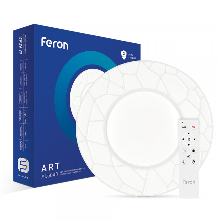 Светодиодный накладной светильник Feron AL6040 ART 72Вт