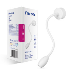 Светодиодный накладной светильник Feron AL7720 3Вт 3500К белый