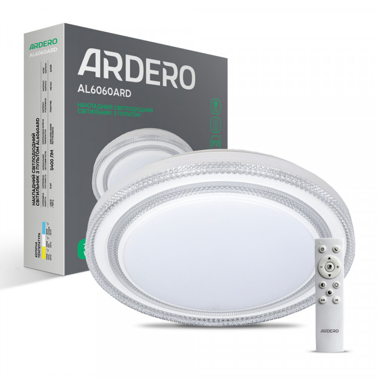 Светодиодный светильник Ardero AL6060ARD CRISTAL 72Вт
