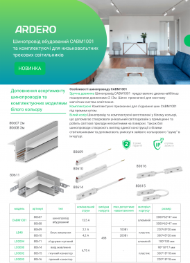 Ardero CABM1001 complect