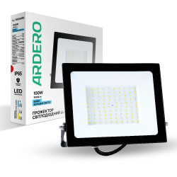 Светодиодный прожектор Ardero LL-1100ARD 100Вт 6500K черный